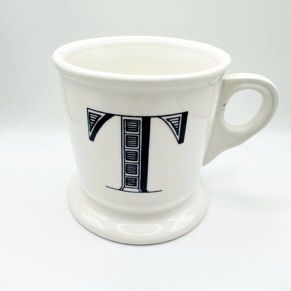 Anthropologie Monogram T Coffee Mug - Picture 5 of 5